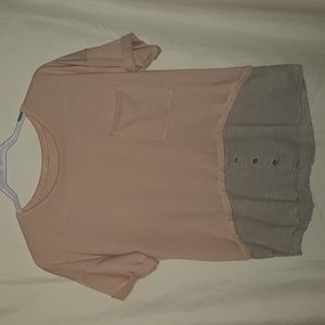 Les Amis Layered Blouse